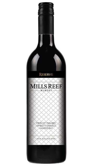 2022 Mills Reef Reserve Gimblett Gravels Merlot Malbec