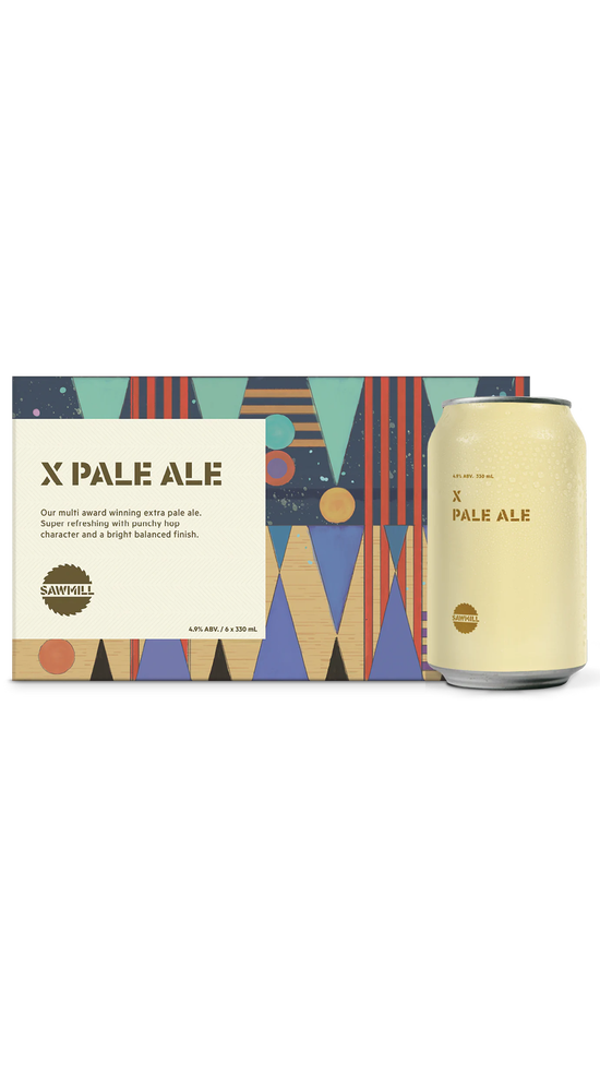 Sawmill X Pale Ale 6 Pack Cans