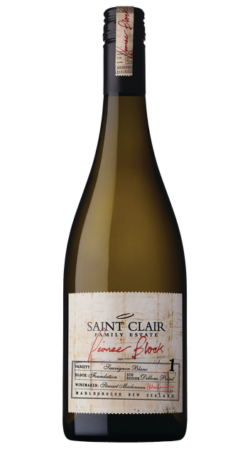 2023 Saint Clair Pioneer Block 1 Foundation Sauvignon Blanc