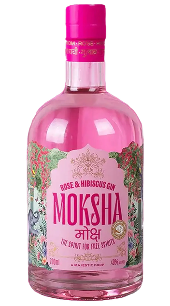  Moksha Rose &amp; Hibiscus Gin 700ml