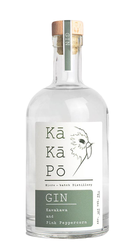 Kakapo Kawakawa & Pink Peppercorn Gin