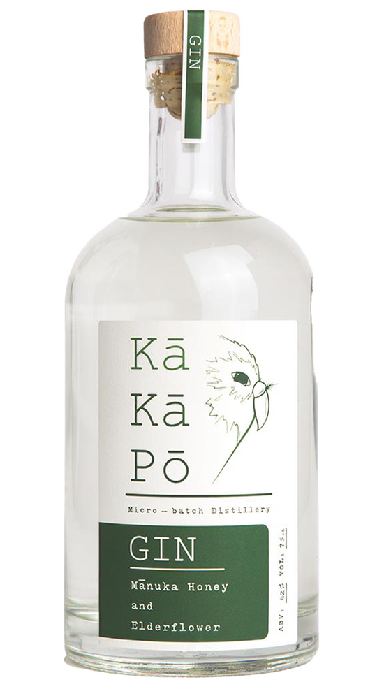 Kakapo Manuka Honey & Elderflower Gin