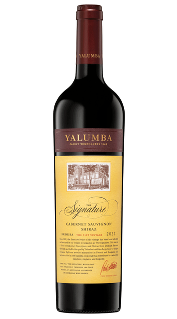 2022 Yalumba The Signature Cabernet Sauvignon Shiraz