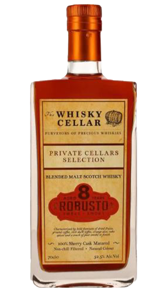The Whisky Cellar Robusto 8YO Oloroso Cask Malt Whisky 700ml