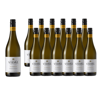 2024 Vidal Reserve Hawkes Bay Chardonnay 13 Bottle Dozen