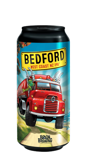  Bach Brewing Bedford West Coast NZ IPA 440ml Can