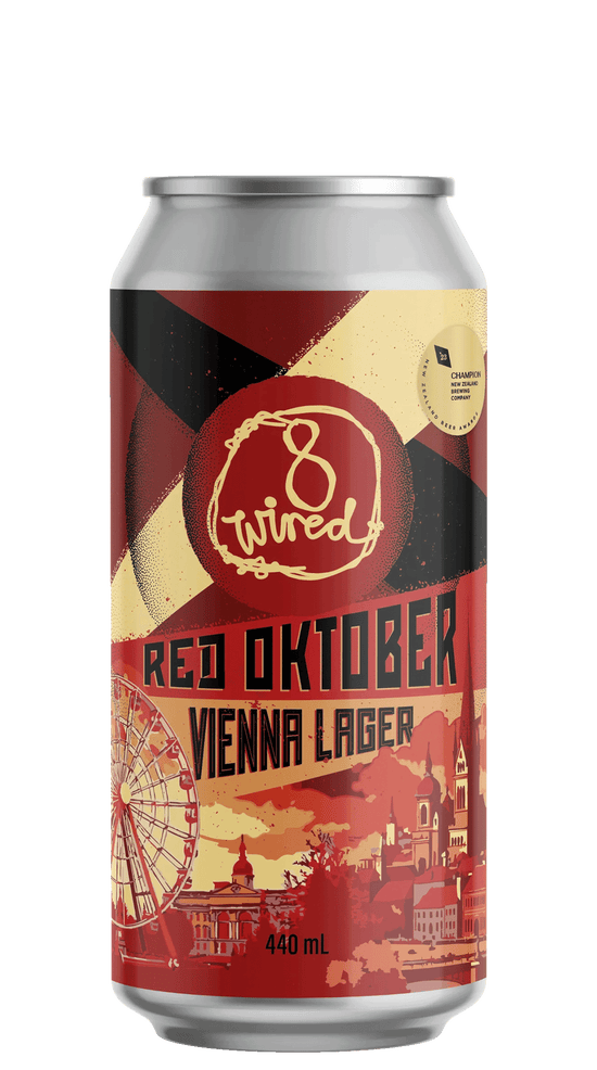 8 Wired Red Oktober Vienna Lager 440ml can