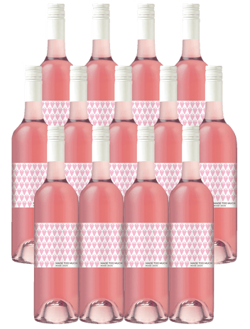 2025 Made Too Much Hawke&#039;s Bay Rose 13 Bottle Dozen
