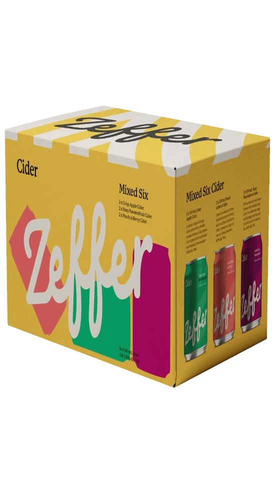 Zeffer Mixed Cider 6 pack cans