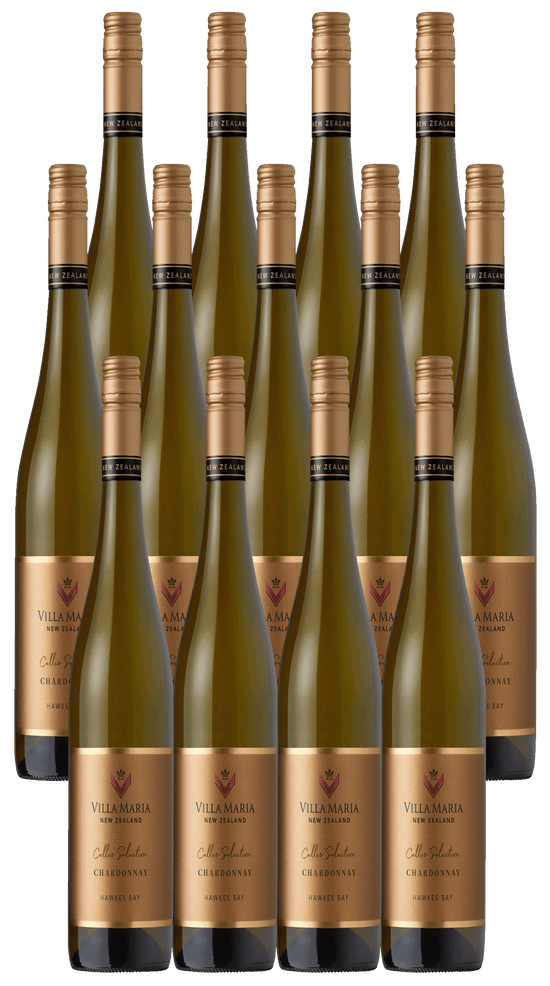 Villa Maria Cellar Selection Hawkes Bay Chardonnay 13 Bottle Dozen