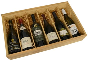  Gift Box Wooden Six Pack